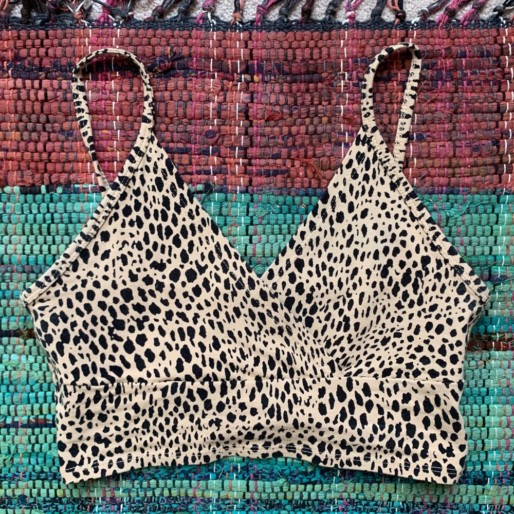 Brandy Melville Cheetah Amara Tank